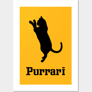 Purrari Posters and Art